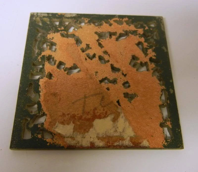 古董A级绿色中国玉石手工雕刻装饰板 — 第 2/4 张图片