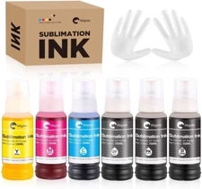 600ML Sublimation Ink for ET-8500 ET-8550 Wide-Format Supertank Printers Heat Pr