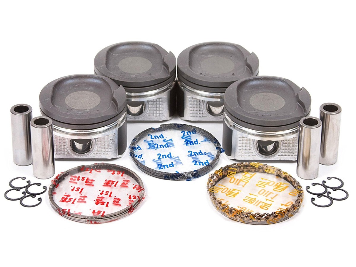 PISTON & RING SET 0.50+ FOR TOYOTA 1ZZ-FE 1.8L DOCH MR2