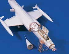 Verlinden 1/48 Lockheed F-104 Starfighter Detail Set (for Hasegawa) [w/PE] 1637