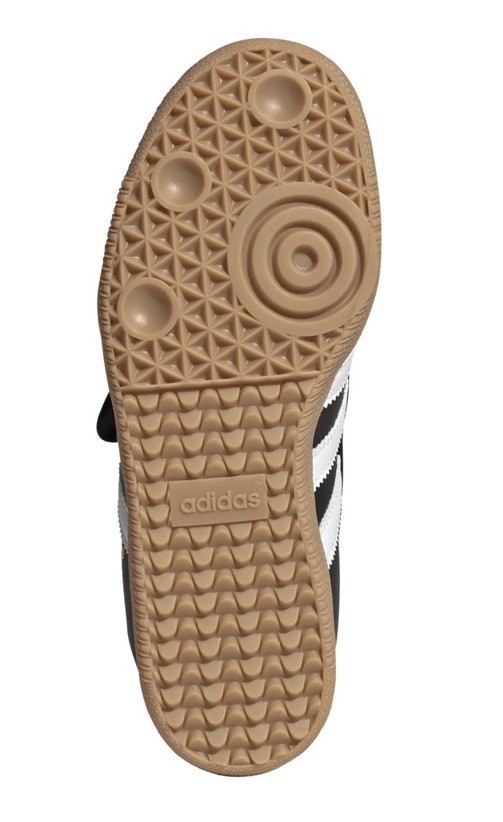 Big Kids' adidas Originals Samba Jane Casual Shoes Black/White/Gum JR7437 001 thumbnail 3