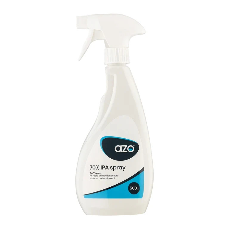 AZO 70% IPA Rapid Disinfection of Hard Surfaces & Equipment  Spray 500ml
