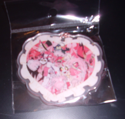 Vivziepop Hazbin Hotel 2026 Valentine's Day Acrylic Keychain Hotel