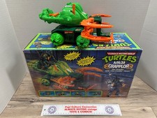 Vintage 1993 Teenage Mutant Ninja Turtles Ninja Grapplor Vehicle Complete In Box