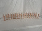 1964 MARX CAMPUS CUTIES 6 Inch Figures set of 17 beautiful ladies ready to paint