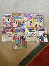 8 Vintage Archie Comics Digest Comic Book Lot - Archie, Betty, Veronica, Jughead