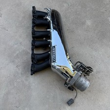 2jz Gte Intake Manifold Greddy Supra Turbo Plenum Aluminum Polished Q45 Tb