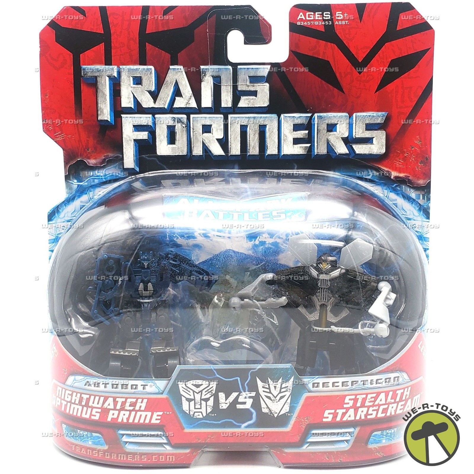 Transformers Allspark Battles Nightwatch Optimus Prime vs Stealth Starscream ACF