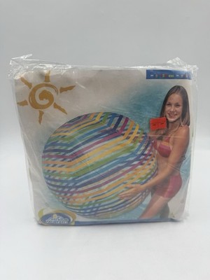 Intex The Wet Set #59070 Jumbo Inflatable 48'' Beach Ball 2002 NEW In Package