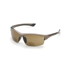 Delta Plus RX-350BR-1.0 Sonoma Bronze Bifocal Safety Glasses w/ Anti-Fog Lens
