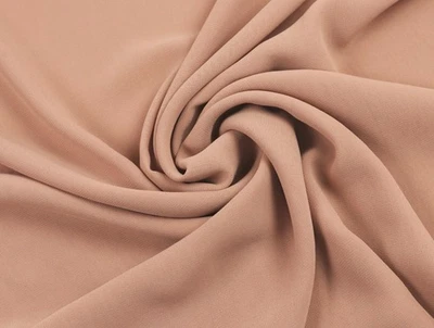 CHIFFON Stoff Meterware weich fallend fein Tücher Deko Stola NUDE EUR 4,99/m - Bild 1 von 2