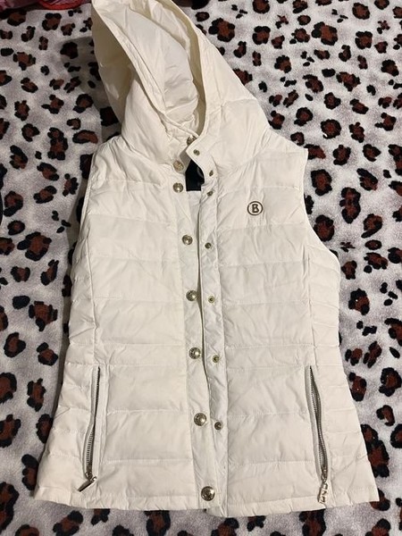 Men Bogner Vest White 34