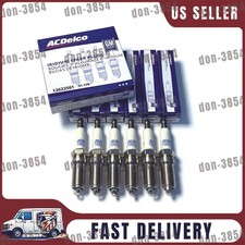 ACDelco 41-109 Iridium Spark Plugs Set of 6 OEM GM Genuine Performance Ignition
