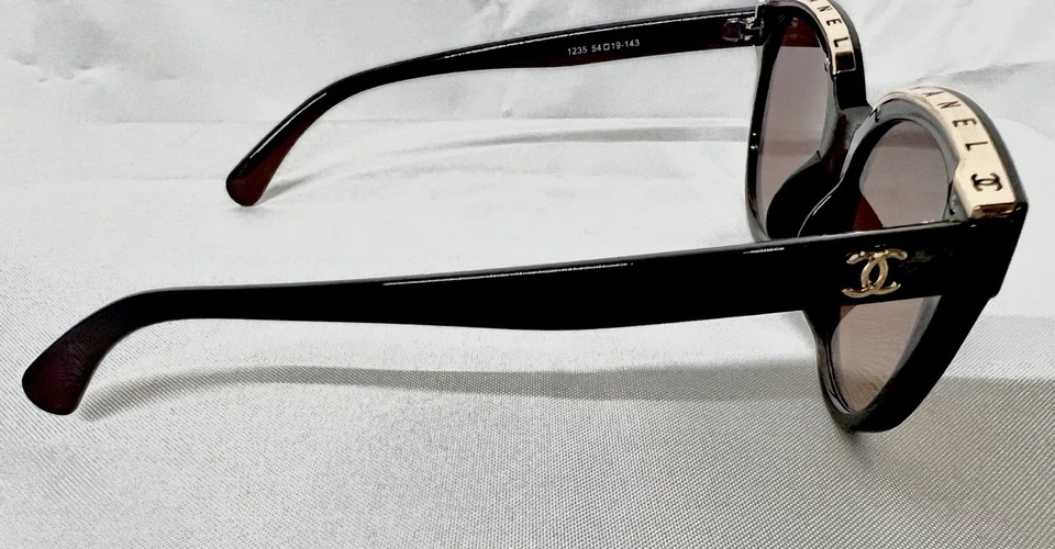 Gafas de sol Chanel para mujer Cateye lentes marrones marcos marrones ¡¡ENVÍO GRATUITO!!! Foto 4 de 4