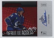 2024-25 Credentials 2024-25 Upper Deck Update Red 20/25 Akito Hirose Auto 1se3