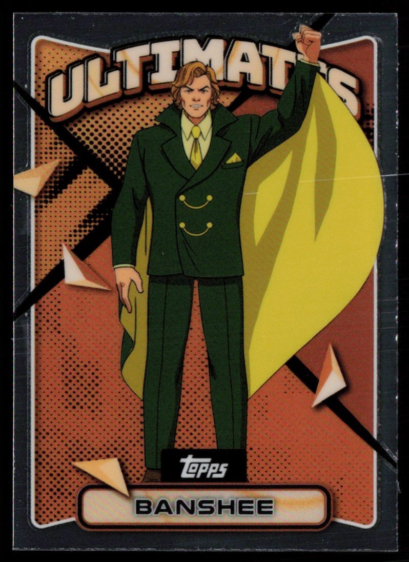 BANSHEE 2025 TOPPS FINEST X-MEN '97 ULTIMATES COMMON #7