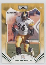 2021 Panini Playoff Kickoff Jerome Bettis #50 HOF 0k6a