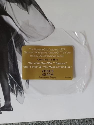 PALLAS Fleetwood Mac Rumours 2xLP 45rpm Kevin Grey Steve Hoffman Mastered