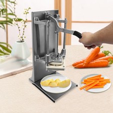 Commercial Vegetable Fruit Cutter Potato Cutter Stainless 1/2'', 1/4'', 3/8''