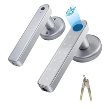 Fingerprint Door Lock Touchscreen Smart Biometric Door Lock Keyless Entry Fro...