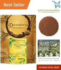 Organic South African Rooibos Loose Leaf Tea 16oz Caffeine-Free Antioxidant