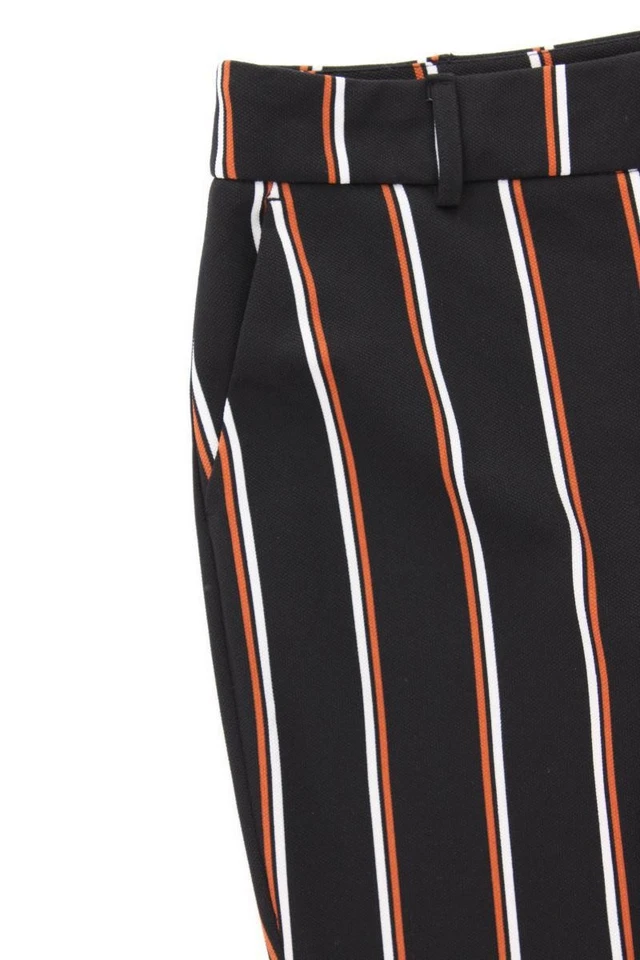 ✨ Dorothy Perkins Stoffhose Hose für Damen Gr. 38, M gestreift schwarz ✨ - Bild 3 von 4