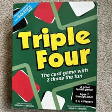 VTG Triple Four Family Card Game 2003 Jax  The Sequence Game Brand New Sealed