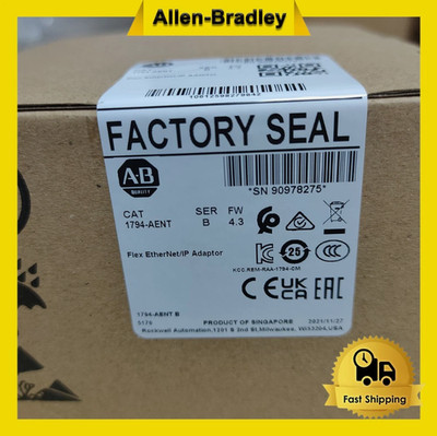 1PC NEW Factory Sealed 1794-AENT AB SER B Flex I/O EtherNet/IP Adaptor For VIP!