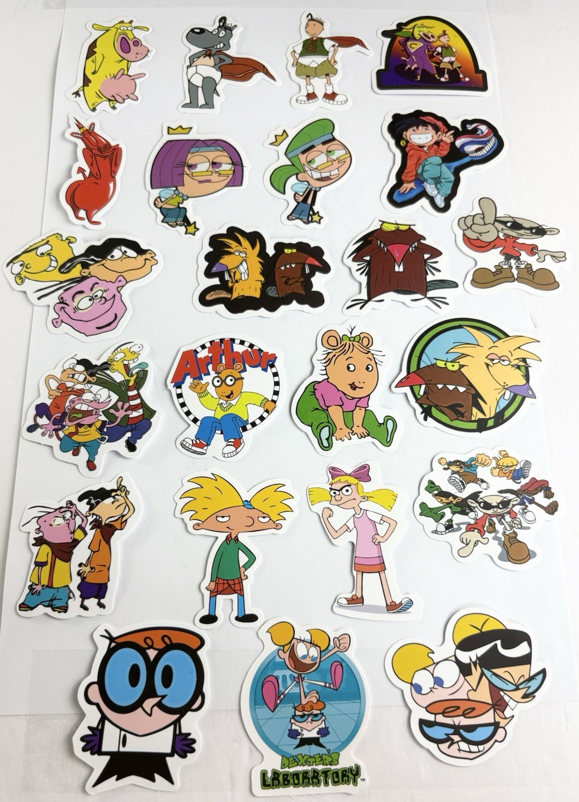 S Assorted Sticker Decal Designs