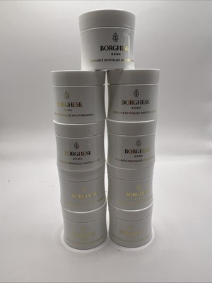 9x Borghese Roma Radiante Revitalize & Firm Mask  .5 oz  Travel Size = 4.5oz