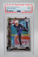2025 Topps Holiday #H74 Tarik Skubal Santa Hat SP - PSA 9