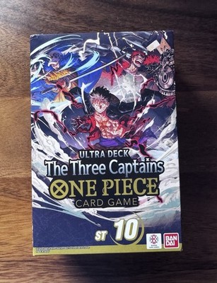 Ultra Deck the Three Captains One Piece Card Game, ST10, Sealed | eBay