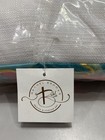 Rachel Brooks 20 x 20 Gold Foil Jewel Bloom Pillow Light Multicolor Lot Of 2x — photo 4