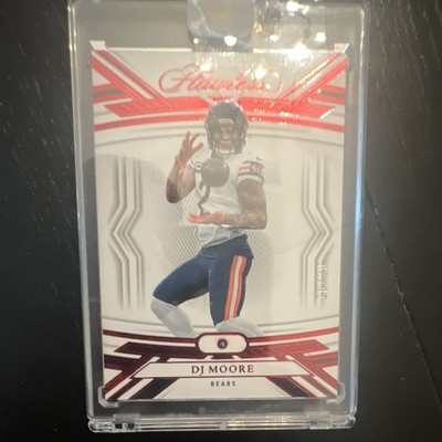 Panini 2023 Flawless DJ Moore Ruby Parallel #F-48 Chicago Bears