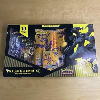 Nintendo Pokémon TCG Pikachu and Zekrom-GX Tag Team Premium