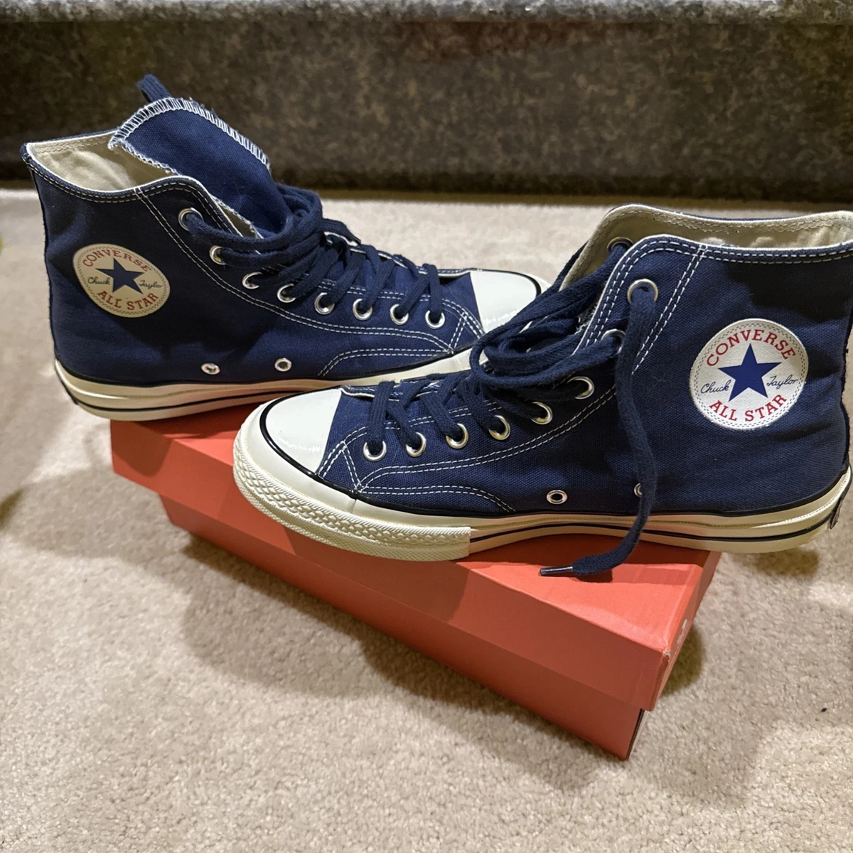 Converse Chuck 70 High Navy Stars for Sale | Authenticity