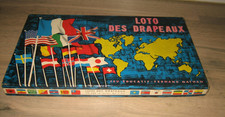 Ancien Jeu éducatif Loto Des Drapeaux Fernand Nathan Complet