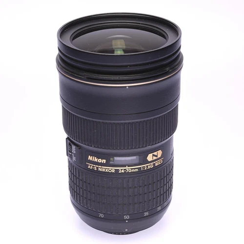 Nikon AF-S Nikkor 24-70 mm/2,8 G ED gebraucht Zustand: Akzeptabel - Bild 1 von 5