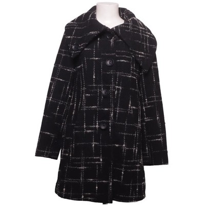 Antea, Mantel, Damen, Größe: 38, Schwarz/Weiß, Polyamid/Polyester/Wolle #Wgu