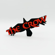The Crow Movie Logo  Display Sign 3D Printed ...