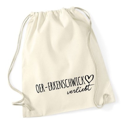 Turnbeutel Oer-Erkenschwick verliebt Geschenkidee Oer-Erkenschwick Geschenk Präs