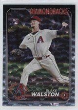 2024 Topps Update Silver Crackle Foilboard Blake Walston #US29 16kt