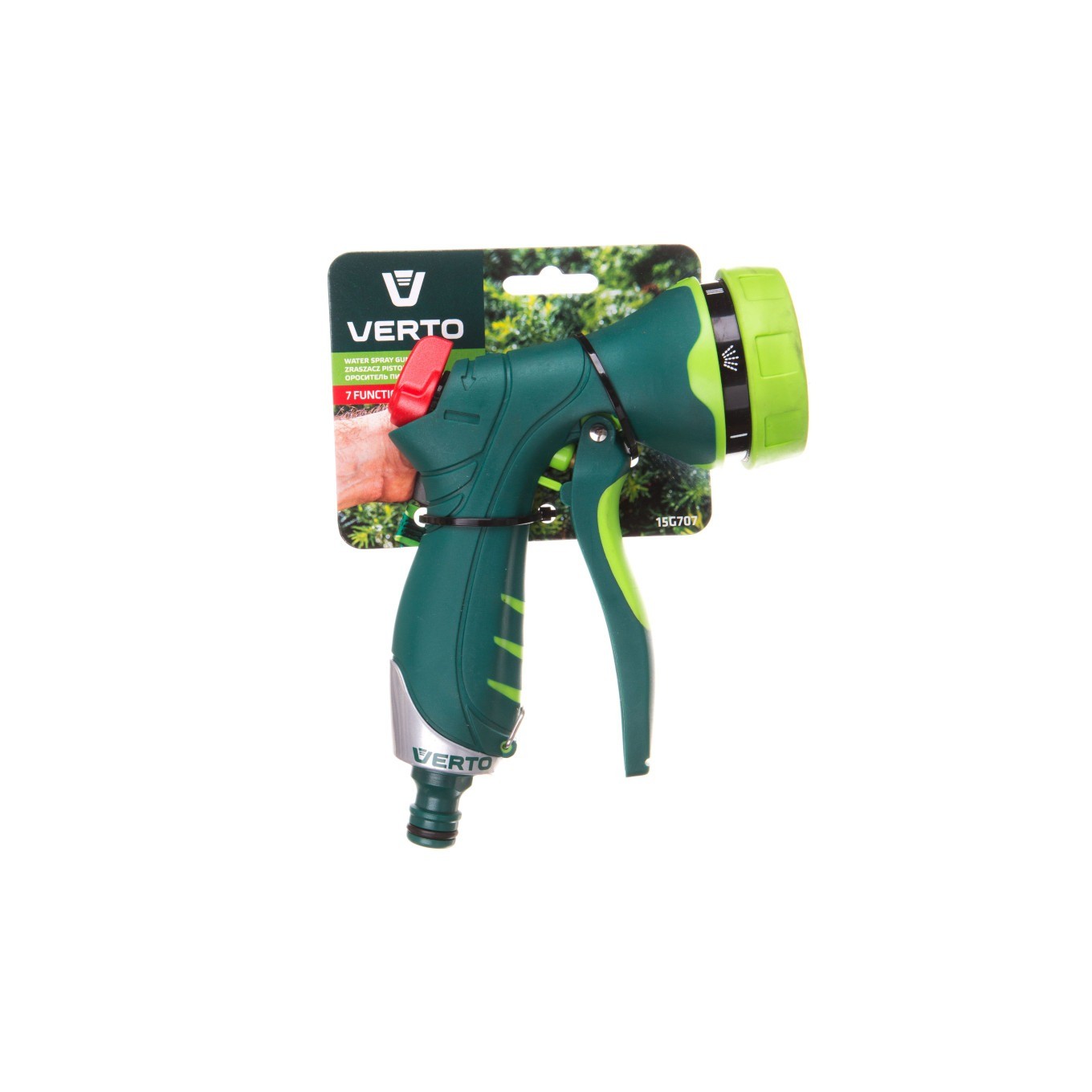 Verto , Gartenbrause, Spritzpistole Mit 7 Funktionen - Bild 2
