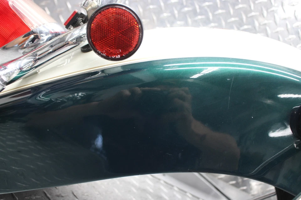 Yamaha V Star 650 XVS650A 1999 clásico guardabarros trasero completo Foto 3 de 4