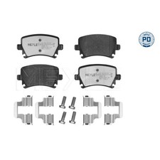 Satz Bremsbeläge Bremsklötze hinten für Audi TT 8J3 8J9 | 24409428