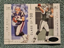 Tom Brady/Chad Pennington 2002 Hot Prospects Class of '00 419/750 Card #18 of 20