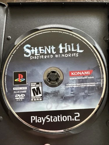 Silent Hill Shattered Memories - PS2 Game Disc Only Excellent Condition
