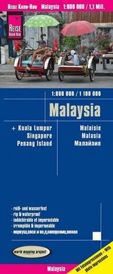 Landkarte Malaysia Reise Know-How Verlag Peter Rump Karte, gefaltet 2 S. Deutsch