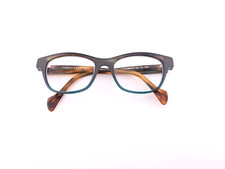 Face a Face Eyeglasses, Frames Only, Shade 3 2163 Brn/Emerald, 50-17-138, France