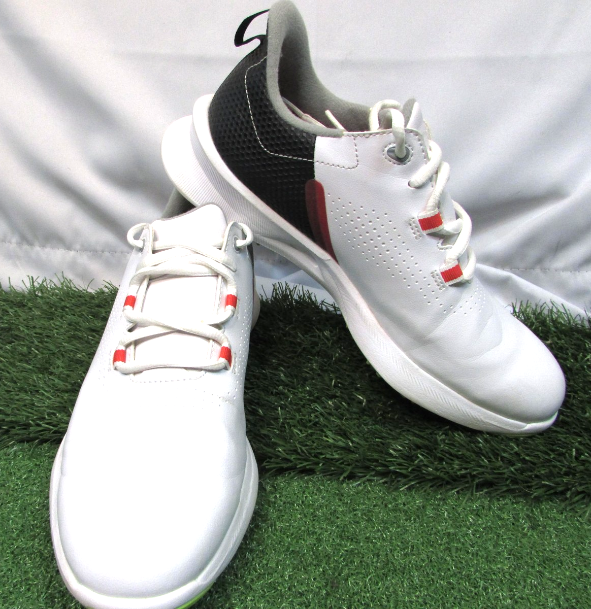 FootJoy STRATOLITE ゴルフシューズ ホワイト FootJoy Golf Shoes Mens Size 5M White StratoLite Spikeless